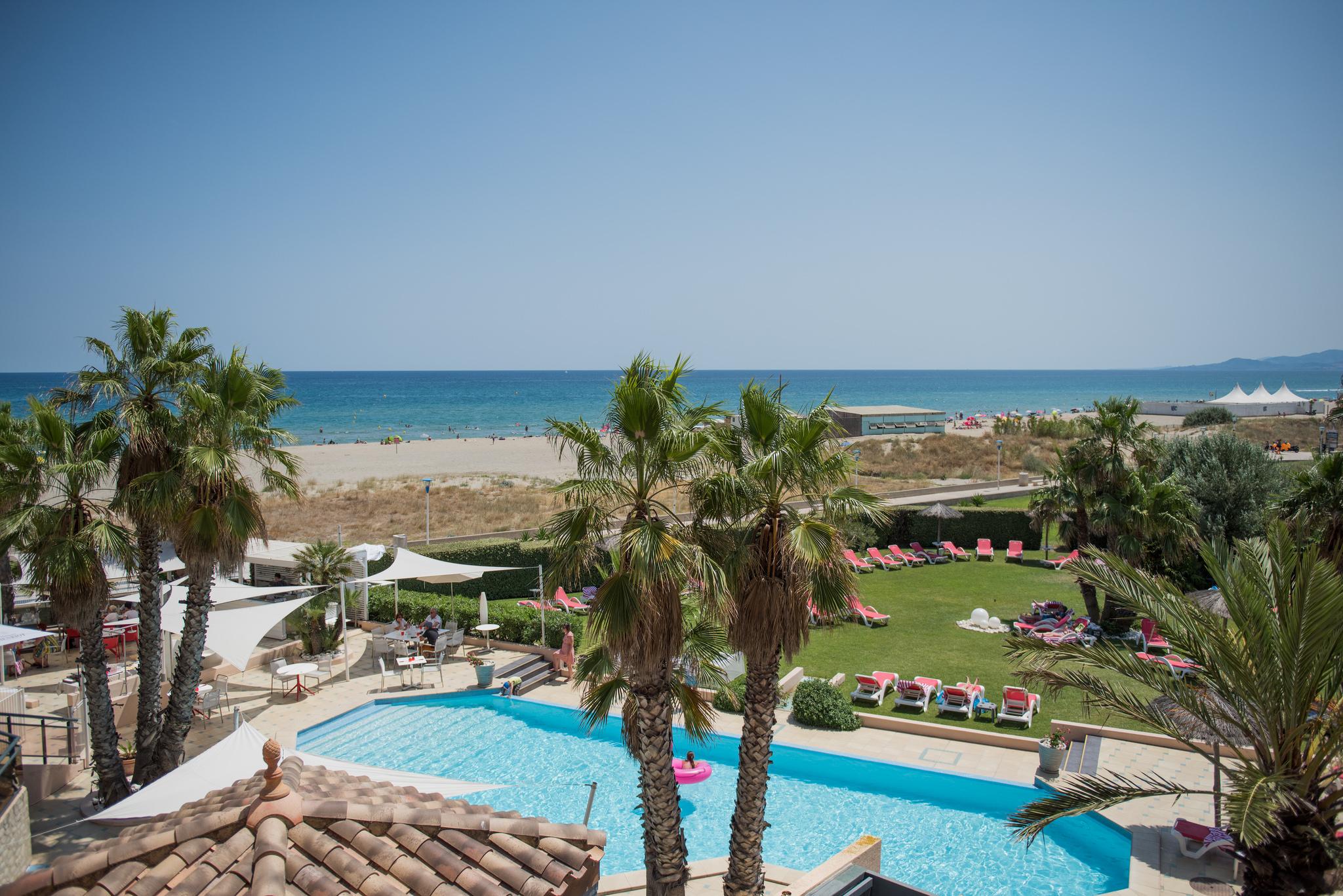 Grand Hotel Les Flamants Roses Thalasso & Spa Canet-en-Roussillon Exterior foto