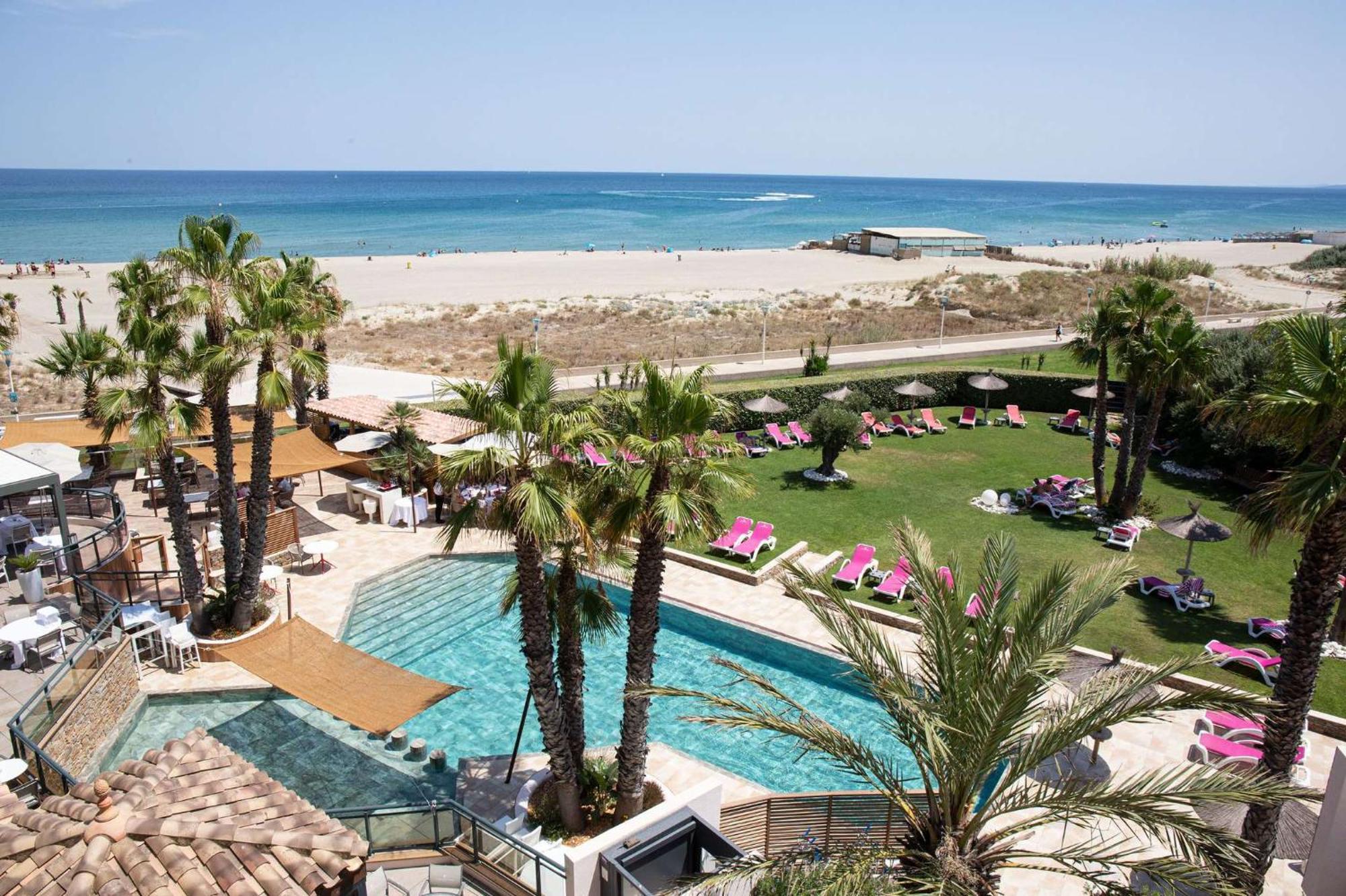 Grand Hotel Les Flamants Roses Thalasso & Spa Canet-en-Roussillon Exterior foto